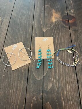 Plunder Earrings & Bracelet Set L12